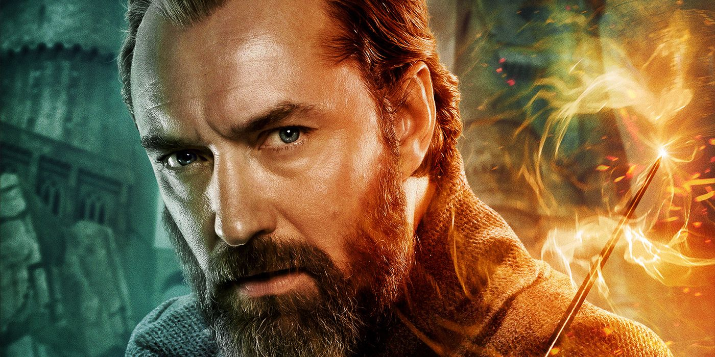 fantastic beasts dumbledor posters social — Entre Séries fantastic beasts dumbledor posters social