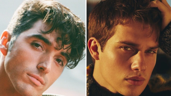 Taylor Zakhar Perez e Nicholas Galitzine serão os protagonistas de ‘Vermelho, Branco & Sangue Azul’
