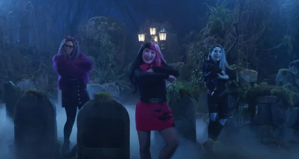 Miia Harris Ceci Balagot Nayah Damasen Sing ‘Three of Us From ‘Monster High The Movie – Watch Now jpg