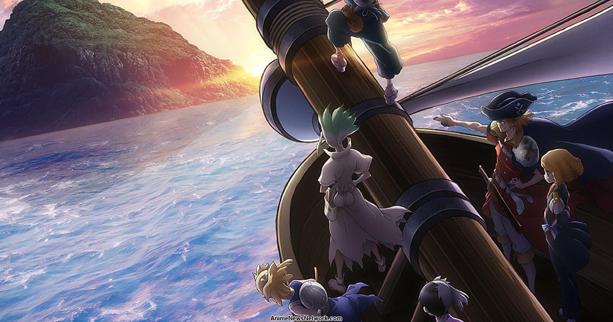 Dr-stone-new-world-key-visual-2x3 png — Entre Séries Dr. STONE New World Crunchyrool