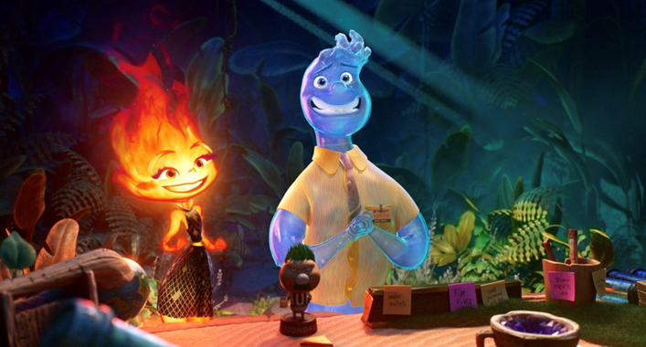 Disney+ celebra Mundo Pixar com lançamento de ‘Elementos’