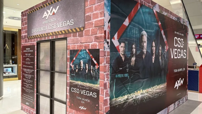 Eventos | Shopping Cidade São Paulo e AXN promovem ‘Experiência CSI: Vegas’ neste mês