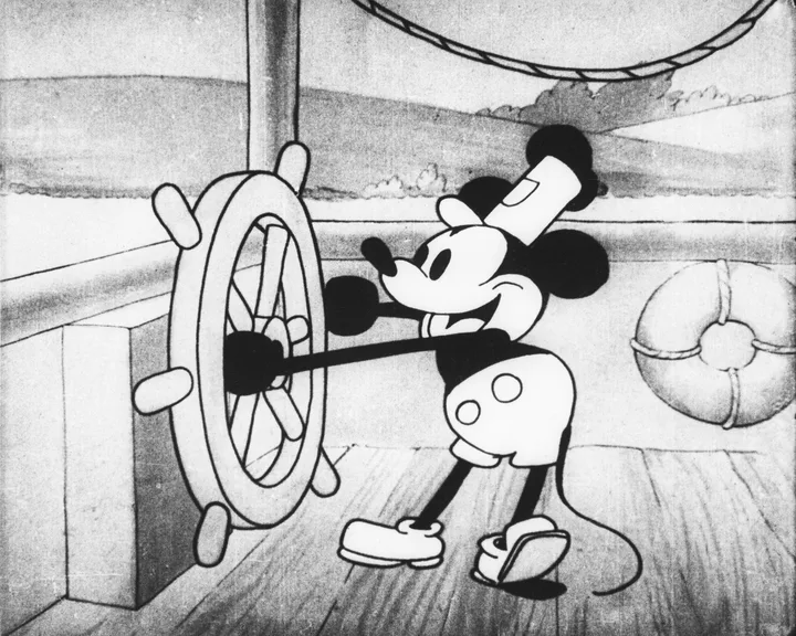 aniversário mickey e minnier vitrine — Entre Séries Vitrine Aniversário Mickey e Minnie