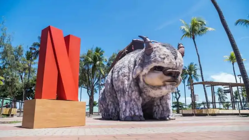 Eventos | Netflix realiza ação para celebrar ‘Avatar: O Último Mestre do Ar’ em Recife