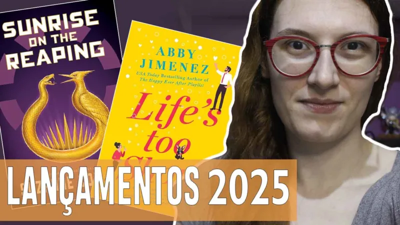 Vídeos | Livros esperados para 2025!