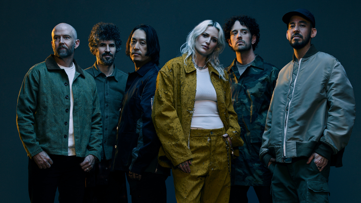 Linkin Park com Emily Armostrong — Entre Séries Linkin Park From Zero World Tour