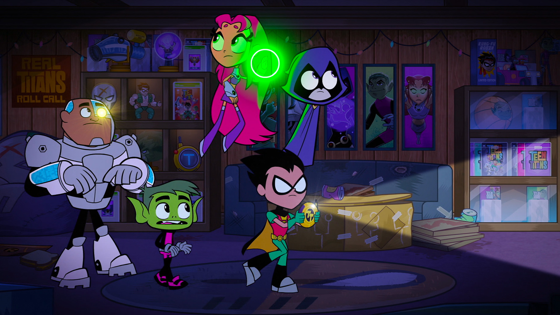 SA TNTTNS0419 — Entre Séries Os Jovens Titãs em Ação Cartoon NetworkqMax