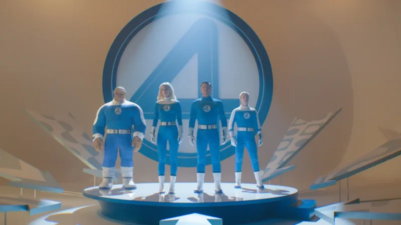 Marvel Studios divulga novo trailer de ‘Quarteto Fantástico: Primeiros Passos’