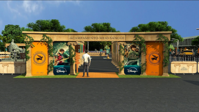 Eventos | Disney+ anuncia ação para promover a segunda temporada de ‘Percy Jackson e os Olimpianos’