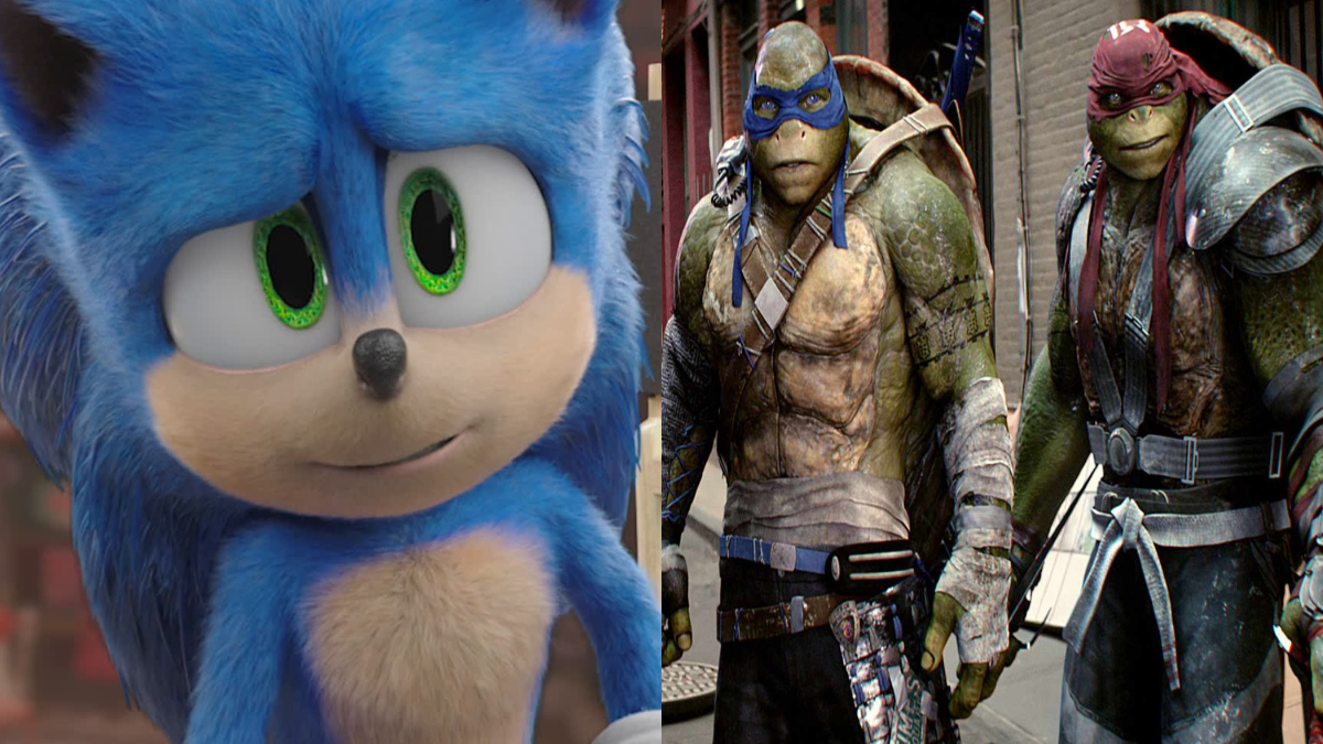 Sonic E Tartarugas Ninja