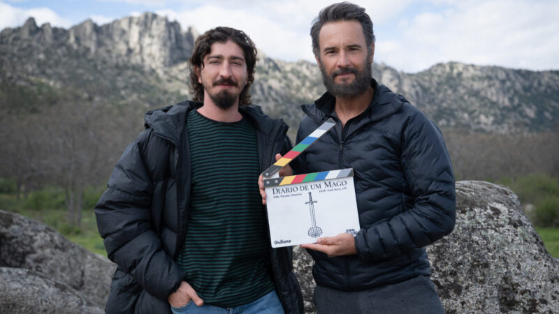 Johnny Massaro e Rodrigo Santoro serão protagonistas de ‘O Diário de um Mago’